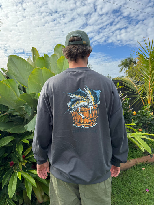 Bucket of Marlin Long Sleeve T-Shirt