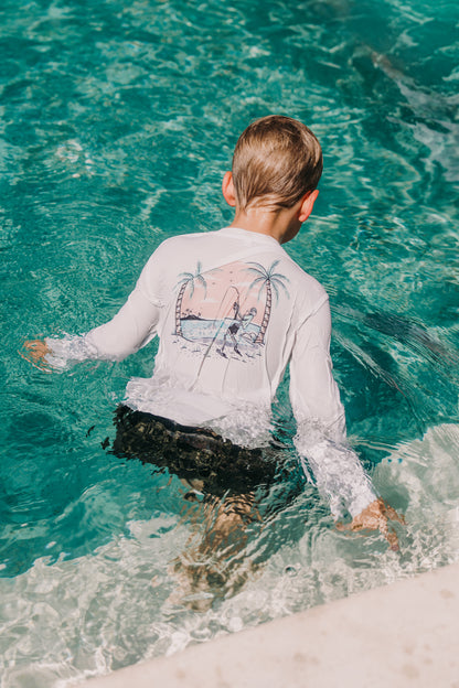 Boys Island Performance Fishing Shirt