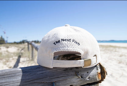 The Next Fish Hat in Cream Corduroy