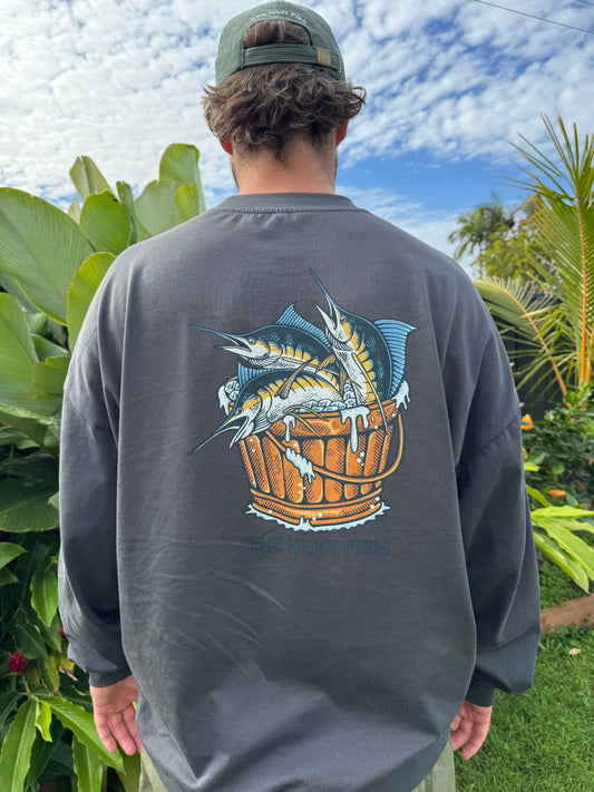 Bucket of Marlin Long Sleeve T-Shirt