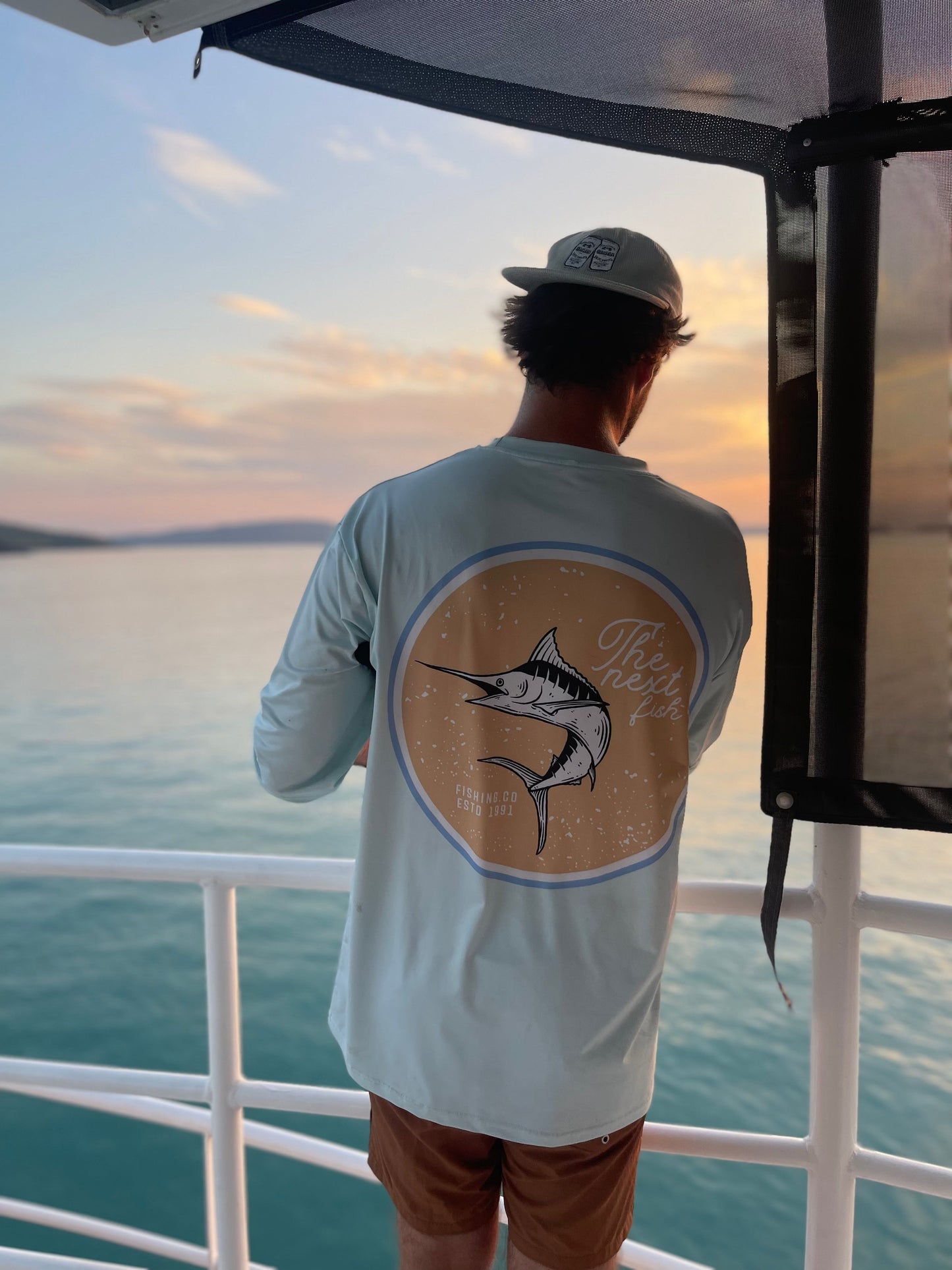 Round Marlin Fishing Shirt