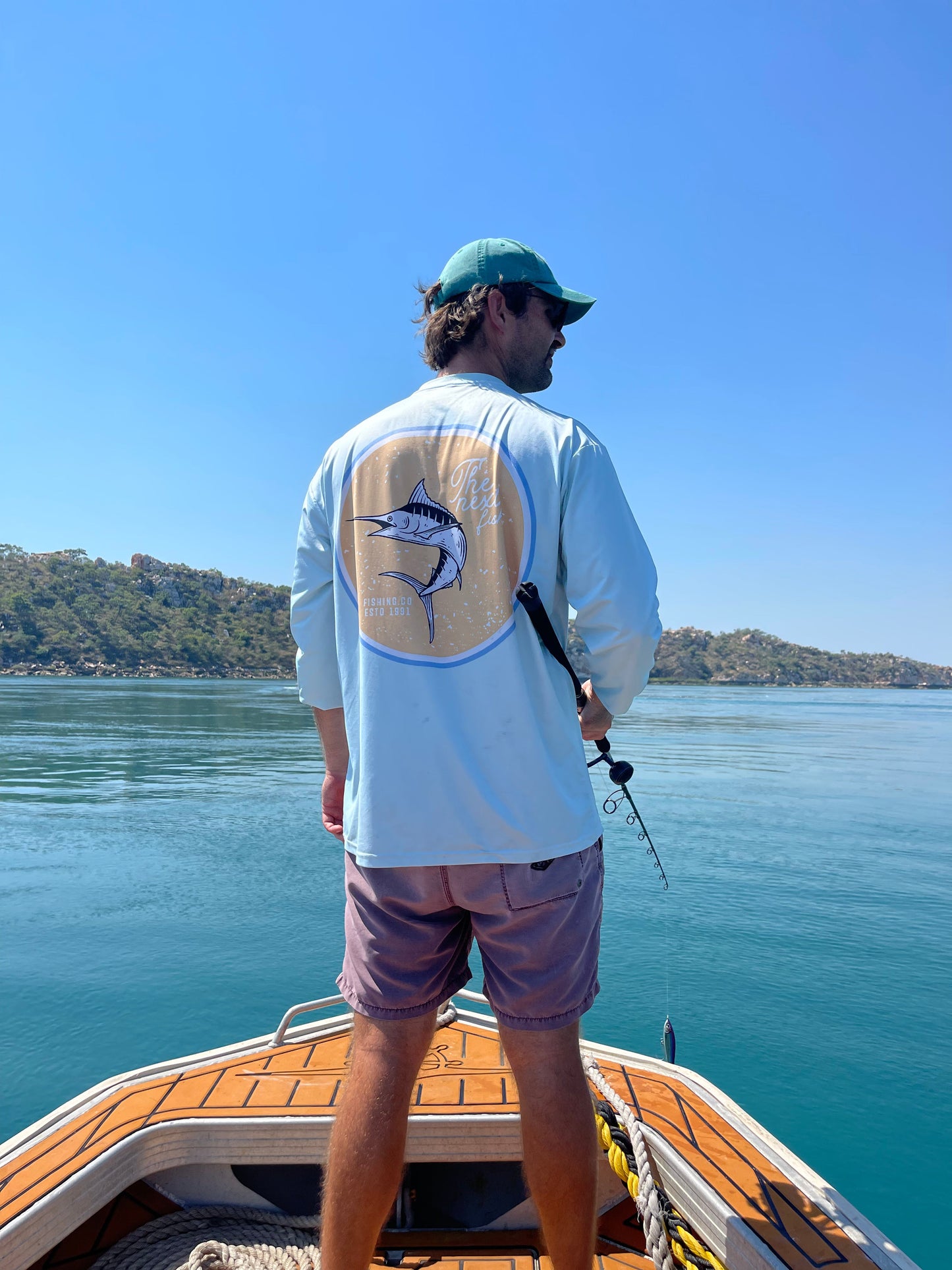 Round Marlin Fishing Shirt