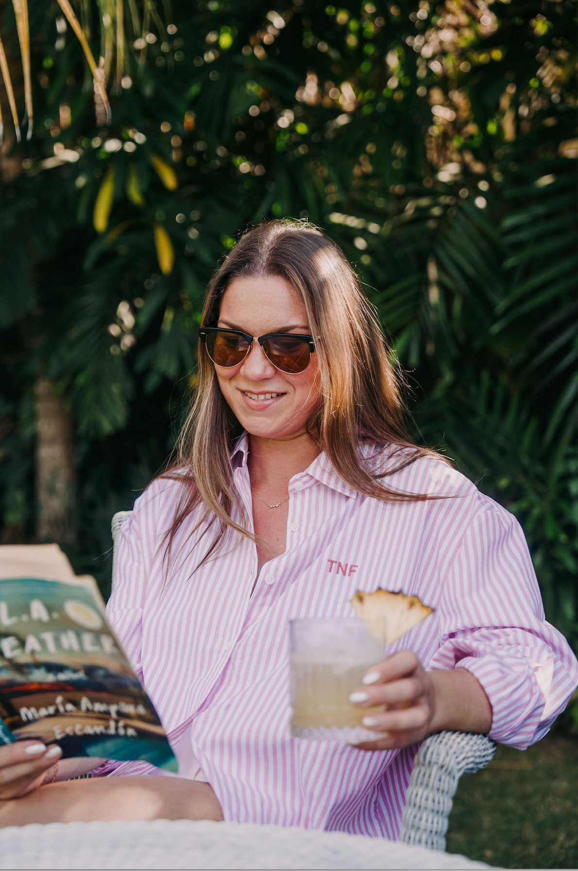 Essential Pink Striped Button Up Shirt