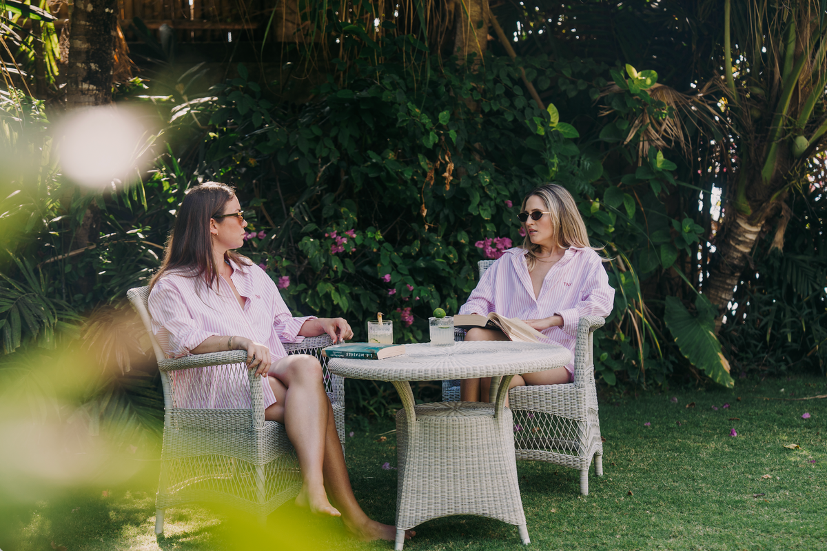 Essential Pink Striped Button Up Shirt